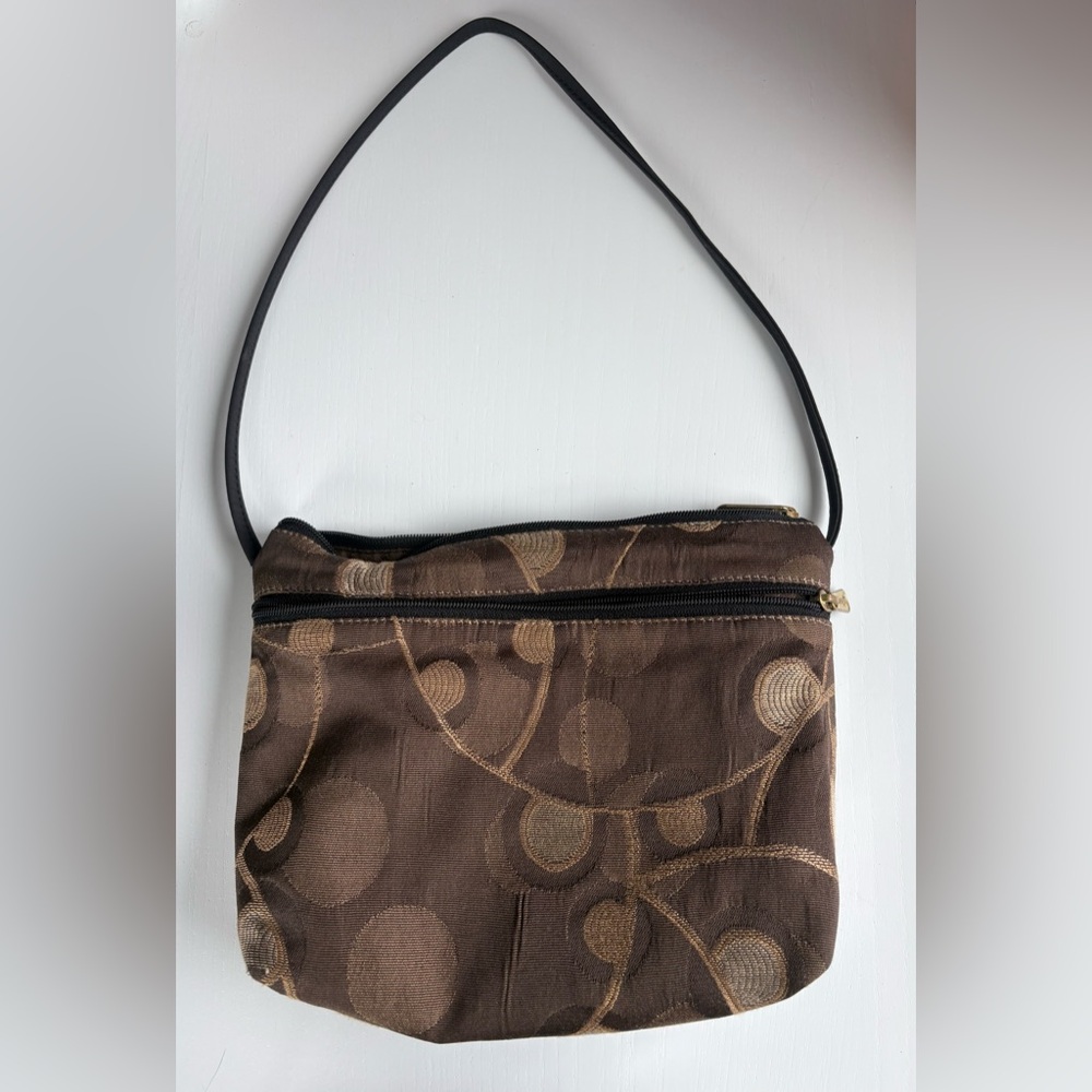 Danny K Brown Patterned Purse